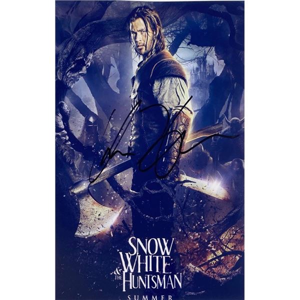 Snow White & The Huntsman Chris Hemsworth facsimile signedphoto