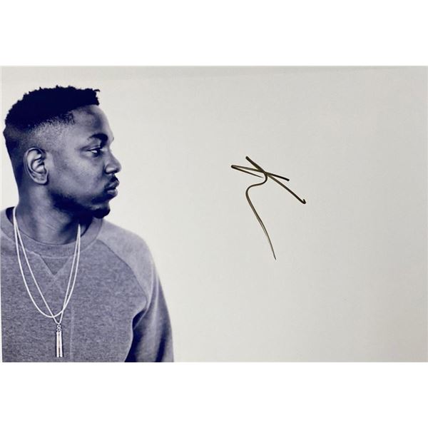 Kendrick Lamar facsimile signed  photo