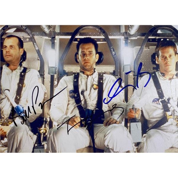 Apollo 13 cast facsimile signed  photo