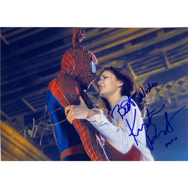 Spider- Man Cast facsimile signedphoto