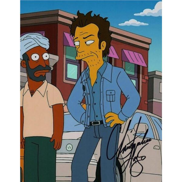 The Simpsons Christopher Lloyd facsimile signed photo