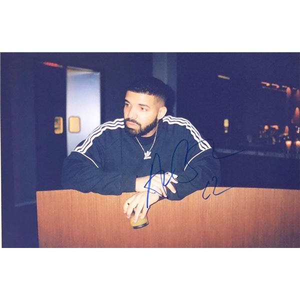 Drake facsimile signed  photo
