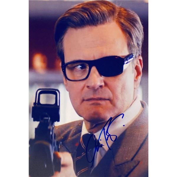 Colin Firth facsimile signed  movie photo