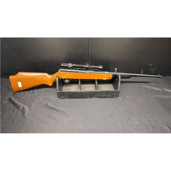 LAKEFIELD MOSSBERG MK3 AUTOLOADER .22 LR RIFLE WITH BUSHNELL 3X-7X CUSTOM .22 SCOPE