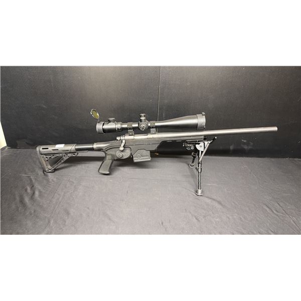 REMINGTON M700 .223 REM BOLT ACTION RIFLE WITH SAXON 10-40X50 IR SCOPE & BIPOD