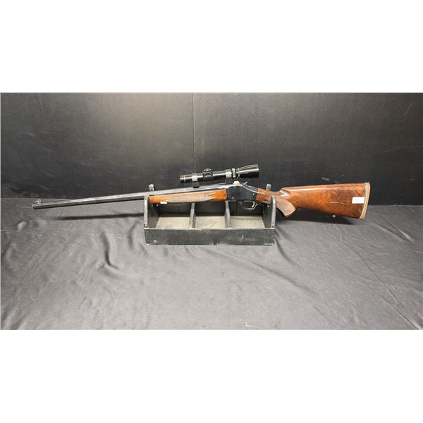 BROWNING M1885 30/06 LEVER ACTION SINGLE SHOT RIFLE MADE IN JAPAN WITH LEUPOLD SCOPE -