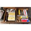 Image 3 : 6-DRAWER WOOD CABINET WITH ASSORTED AMMUNITION CONTENTS