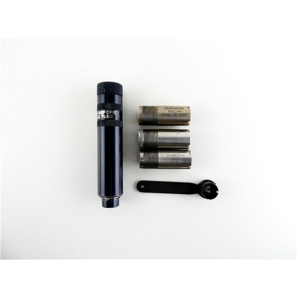 ASSORTED REMINGTON 12 GAUGE CHOKE AND WRENCH LOT