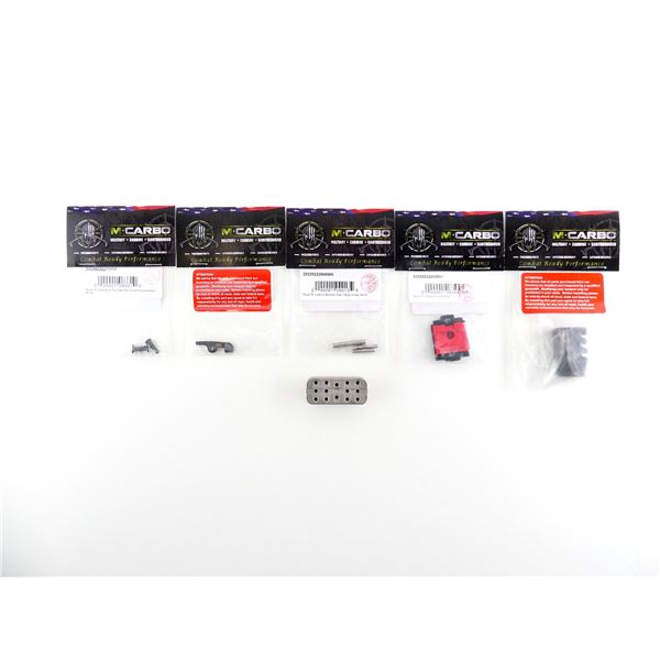 ASSORTED MCARBO RUGER PC CARBINE 9MM LUGER PARTS LOT
