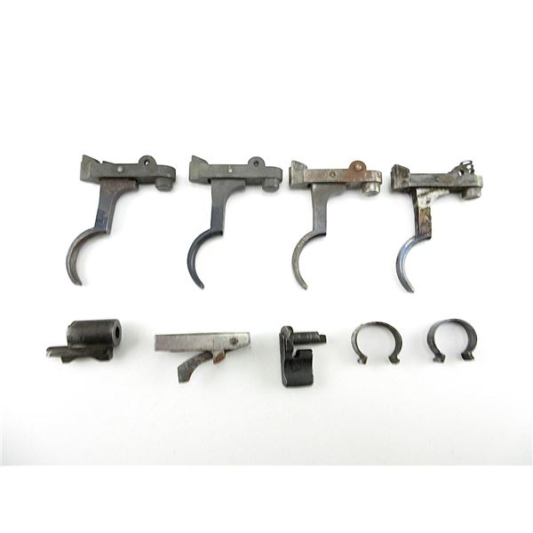 ASSORTED MAUSER 98 RIFLE PARTS LOT