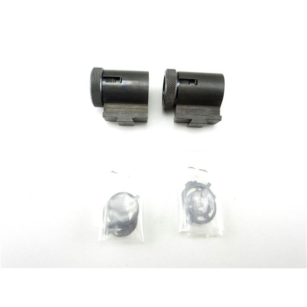 UNKNOWN FRONT GLOBE SIGHTS WITH INSERTS LOT