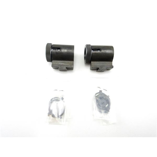 UNKNOWN FRONT GLOBE SIGHTS WITH INSERTS LOT