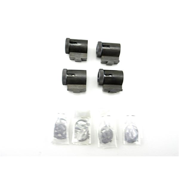UNKNOWN FRONT GLOBE SIGHTS WITH INSERTS LOT
