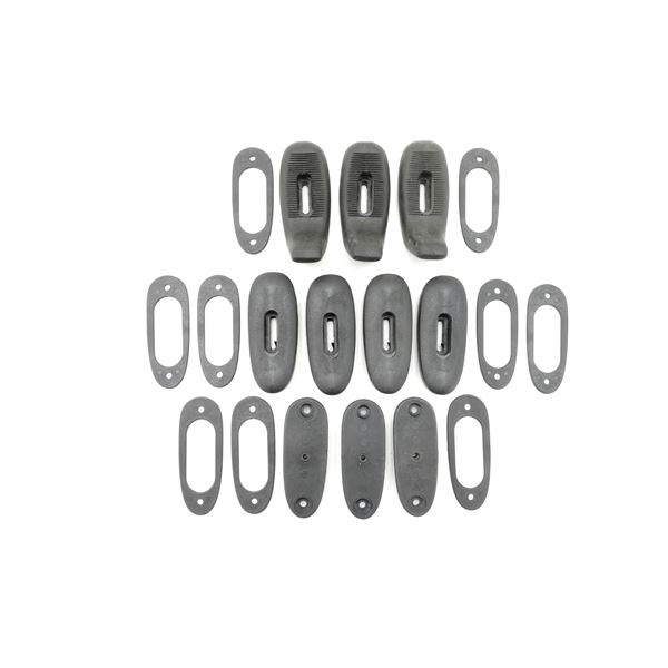 UNKNOWN BUTT PLATE AND SPACERS LOT