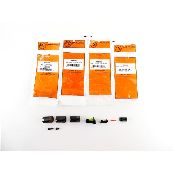 ASSORTED SHOT GUN / RIFLE SIGHT / ETC. LOT