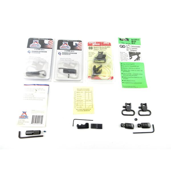 ASSORTED SLING SWIVELS AND ASSORTED HAMMER EXTENSION LOT