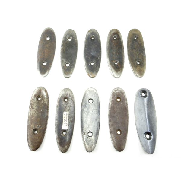 ASSORTED COOEY / UNKNOWN RIMFIRE BUTT PLATE LOT