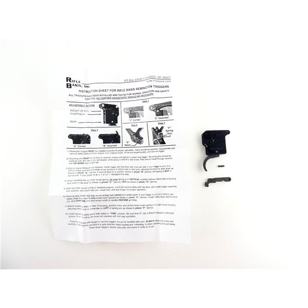 RIFLE BASIX REMINGTON 700 TRIGGER