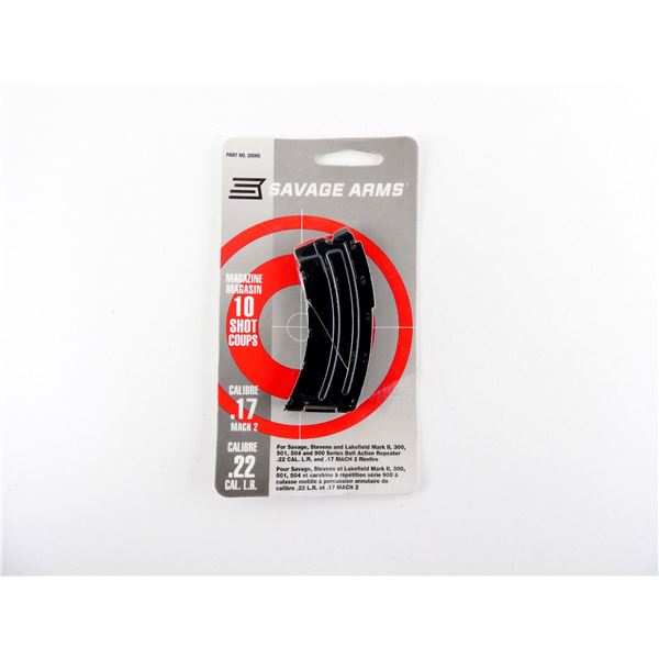 SAVAGE / STEVENS / LAKEFIELD MARK II / 300 / 501 / 504 / 900 SERIES .22 LR / .17 MACH 2 MAGAZINE