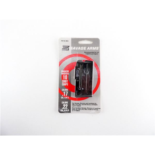 SAVAGE / STEVENS / LAKEFIELD 93 / 305 / 310 / 502 / 503 SERIES .22 WIN MAG / .17 HMR MAGAZINE