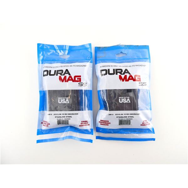 DURA MAG SS AR-15 5.56MM / .223 REM MAGAZINE LOT