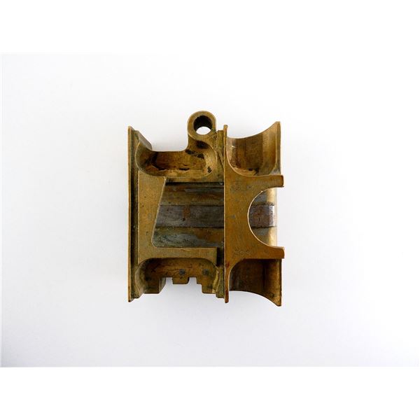 BRITISH VICKERS .303 BR BRASS FEED BLOCK