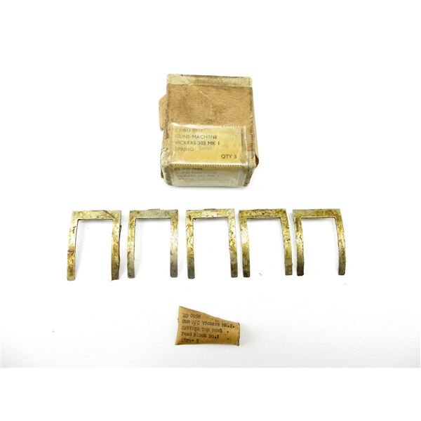 BRITISH VICKERS .303 BR MKI MG PARTS LOT
