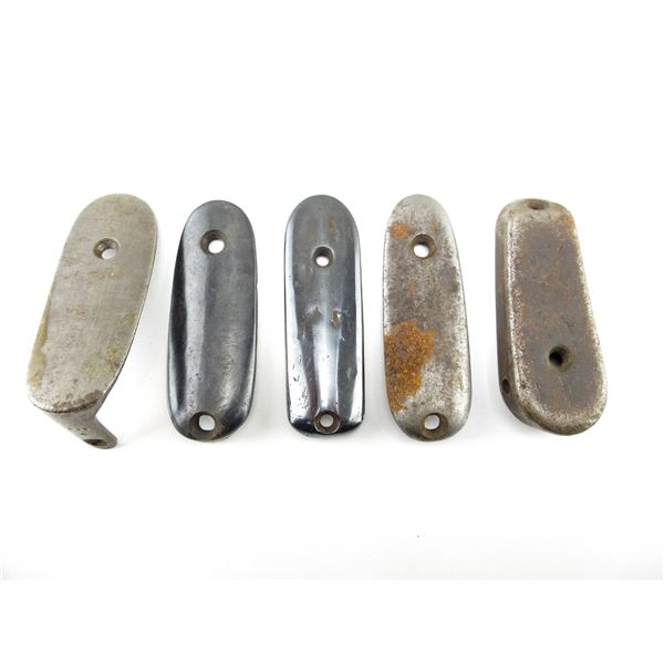 ASSORTED MAUSER BUTT PLATE LOT