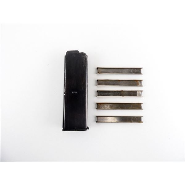 GERMAN M712 SCHNELLFEUER 7.63 MAUSER MAGAZINE AND CZECH SMG 9MM STRIPPER CLIP LOT