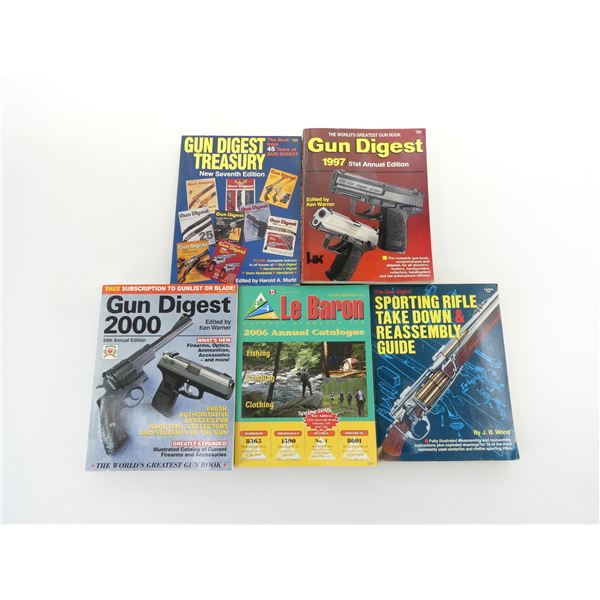 ASSORTED "GUN DIGEST" AND "LE BARON" CATALOGUE LOT