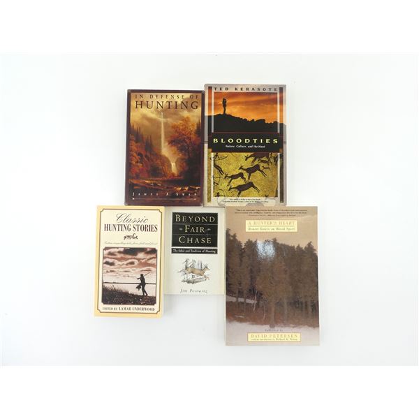 ASSORTED HUNTING BOOKS LOT