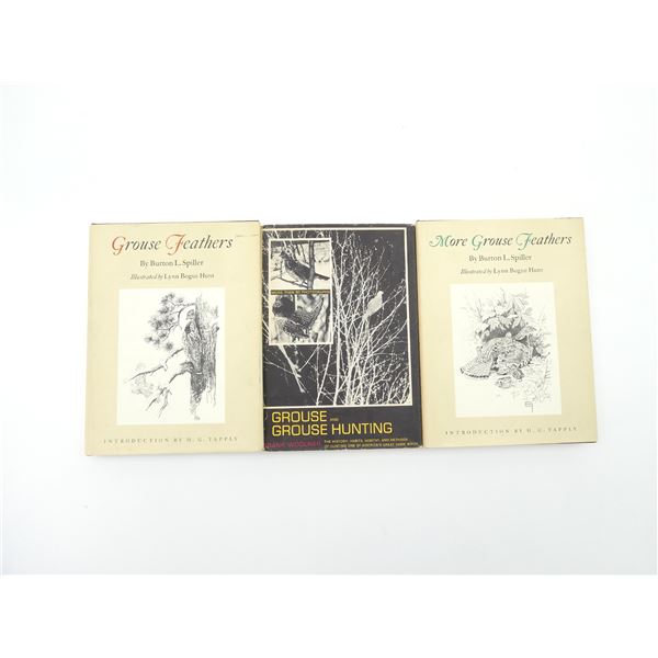 ASSORTED GROUSE BOOKS LOT
