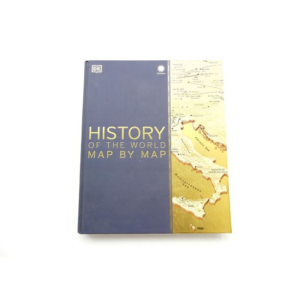"HISTORY OF THE WORLD MAP BY MAP" BOOK