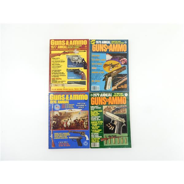 ASSORTED "GUNS & AMMO ANNUAL" CATALOGUES LOT