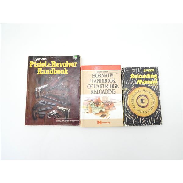 ASSORTED RELOADING / ETC. BOOK LOT