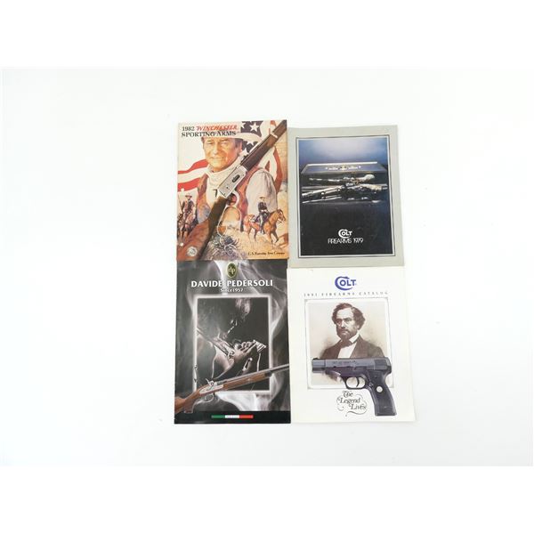 ASSORTED GUN CATALOGUE LOT