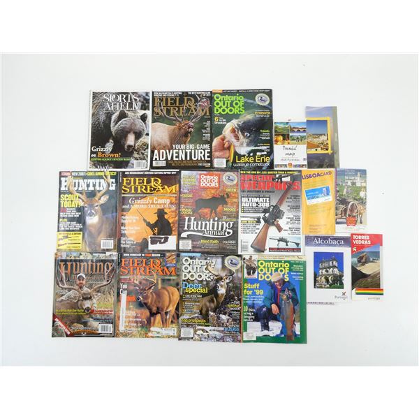 ASSORTED HUNTING / ETC. MAGAZINE LOT
