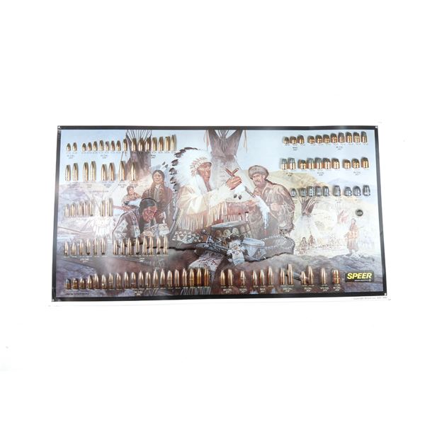 COLLECTIBLE "SPEER OMARK INDUSTRIES" METAL SIGN