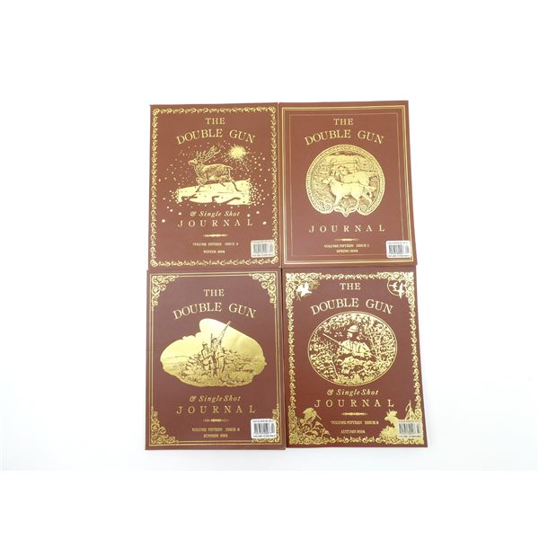 ASSORTED "THE DOUBLE GUN JOURNAL" BOOKS LOT