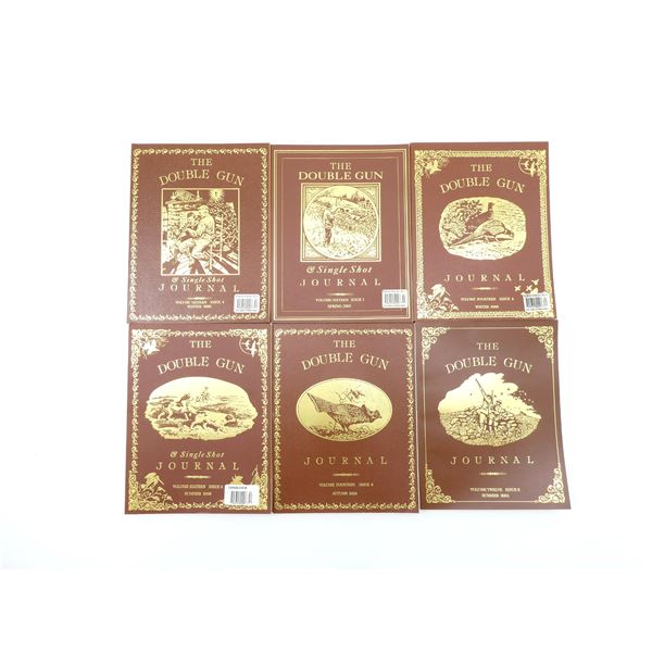 ASSORTED "THE DOUBLE GUN JOURNAL" BOOKS LOT