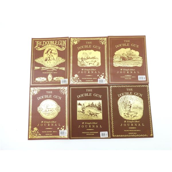 ASSORTED "THE DOUBLE GUN JOURNAL" BOOKS LOT