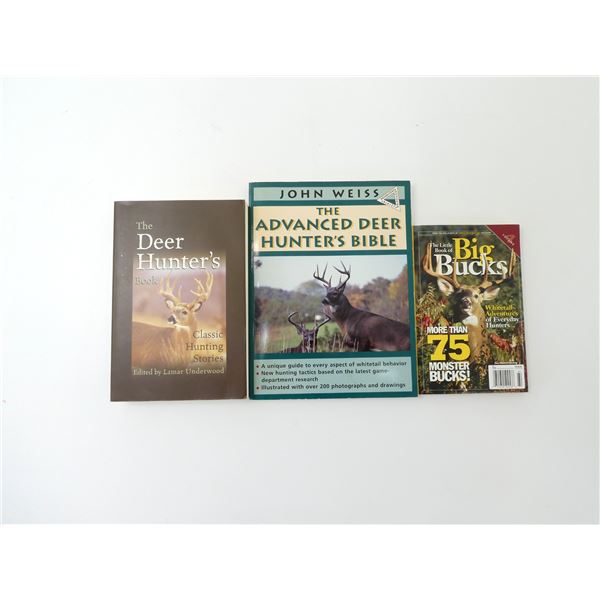 ASSORTED DEER HUNTING / ETC. BOOK LOT