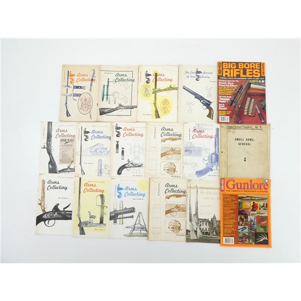 ASSORTED FIREARMS COLLECTOR'S JOURNALS AND CATALOGUES LOT