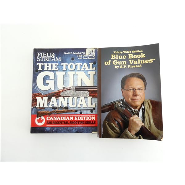 "THE TOTAL GUN MANUAL" AND "BLUE BOOK OF GUN VALUES" LOT