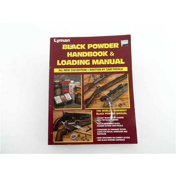 "LYMAN BLACK POWDER HANDBOOK & LOADING MANUAL" SECOND EDITION