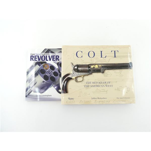 "COLT: THE REVOLVER OF THE AMERICAN WEST" AND "GUN DIGEST BOOK OF THE REVOLVER" LOT