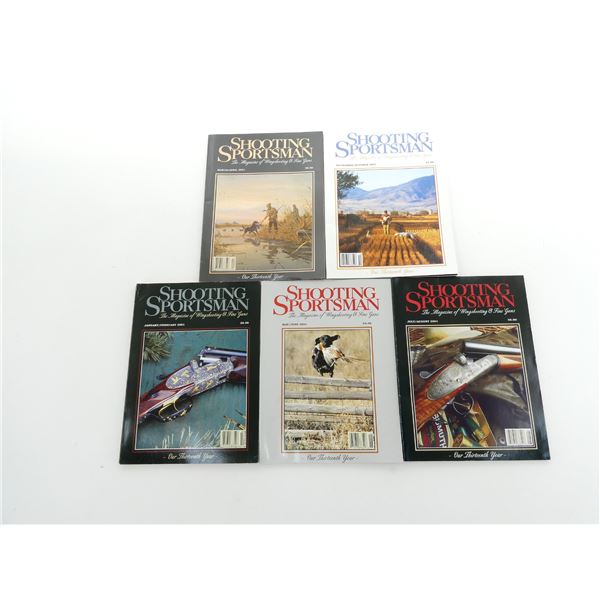 "SHOOTING SPORTSMAN" MAGAZINE SERIES JANUARY-OCTOBER 2001 LOT