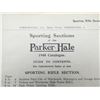 Image 4 : "THE PARKER-HALE 1940 SPORTING SECTION CATALOGUE"