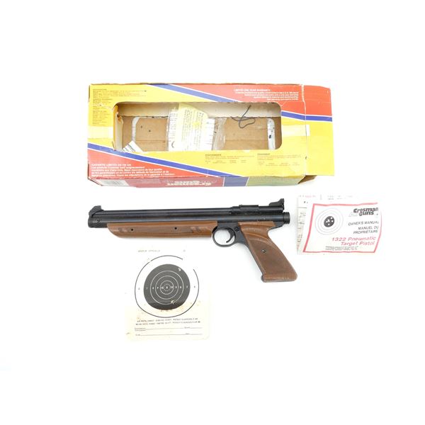 CROSMAN MODEL 1322 MEDALIST .22 CAL. AIR PISTOL