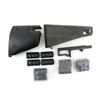 Image 1 : AR-15 A2 BUTT STOCK, COLT CHEEK RISER, MOUNT AND TUFFORCE RAIL COVERS LOT